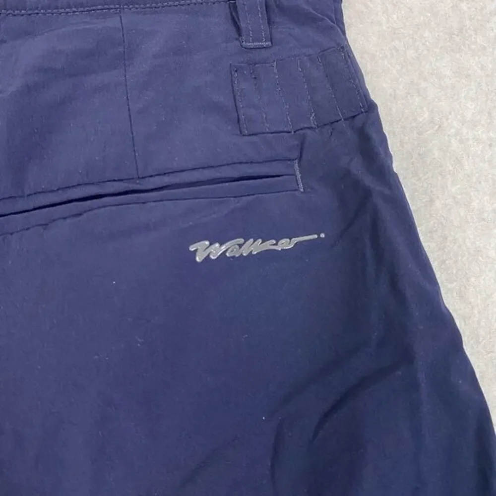 Walker Golf Things Shorts Mens 30 Navy Blue Par-Tec Short Lightweight‎